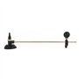 Coupe-Verre Circulaire 6 Roues avec Cercle à Ventouse 60CM