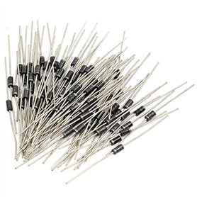 Honfitat 100 Diodes 1N4001 1 A 50 V