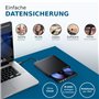 techPulse120 USB 3.0 Type-C Brenner Externe de CD DVD en Aluminium pour Ordinateur, Notebook UHD Blu-Ray Brenner USB xDeluxe Pak