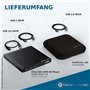 techPulse120 USB 3.0 Type-C Brenner Externe de CD DVD en Aluminium pour Ordinateur, Notebook UHD Blu-Ray Brenner USB xDeluxe Pak