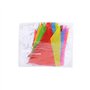 SERWOO 290 Pcs Multicolor Pennant Banner, 140M Décorations en Tissu de Nylon Drapeaux Fanion Triangle Banderole Coloré pour Fête