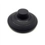 FUJIE 1 Pcs Interrupteur à pied rond Noir Interrupteur à commande au pied pour Lampadaire Et Lampe De Table