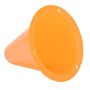 Alomejor 10Pcs Cônes de Plastique Marqueurs d'Agilité pour Entraînement Vitesse Formation Patinage Sports Orange
