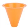 Alomejor 10Pcs Cônes de Plastique Marqueurs d'Agilité pour Entraînement Vitesse Formation Patinage Sports Orange