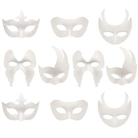 Xinlie Masque Blanc Non Peint