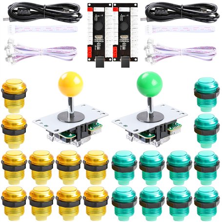 Hikig Kit de Jeux d'arcade pour 2 Joueurs