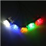 Hikig Kit de Jeux d'arcade pour 2 Joueurs, 20 Boutons à LED + 2 Joystick + 2 encodeurs USB pour PS3, PC, Mame, Raspberry Pi, Cou