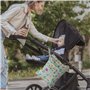 HBselect 2 PCS Sac à Couche de Bébé Sacs à Couche à Fermeture Eclair Etanche Réutilisable Lavable Double Fermeture Eclair Printi
