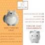 SPOTTED DOG GIFT COMPANY Tirelire Enfant, Céramique Tirelire Originale pour Filles Garçons et Adulte, Mignon Chat Themé Maison C