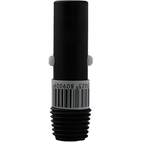 Vikan 380900 Adaptateurs pour manche à visser 26 mm de diamètre 78 mm de longueur Noir
