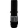 Vikan 380900 Adaptateurs pour manche à visser 26 mm de diamètre 78 mm de longueur Noir