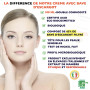 100ml. Crème Escargot Visage á l'ACIDE Hyaluronique Vitamine C. Soin Visage et Contour des yeux Certifié Biologique. Crème Anti 