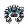 LEGO Marvel Avengers Iron Man Hall of Armor 76125 Kit de Construction Tony Stark Iron Man Costume Figurines (524 pièces)
