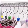 Dreamtop 450 Pcs Marqueurs de Taille en Plastique colorés pour Cintres, Séparateurs de Taille de Vêtements pour Cintres pour Cin
