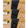 ZEFFFKA Patchs Tissu Thermocollant Jean Qualité Supérieure L'intérieur L'extérieur Colle Plus Forte 100% Coton Décoration Répara