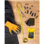 ZEFFFKA Patchs Tissu Thermocollant Jean Qualité Supérieure L'intérieur L'extérieur Colle Plus Forte 100% Coton Décoration Répara