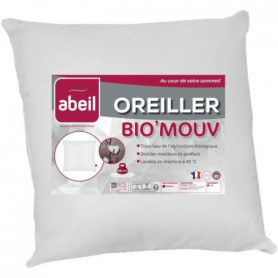 Oreiller Bio' Mouv - 60 x 60 cm - 100% coton Bio - ABEIL 57,99 €