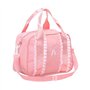 liuxi Sac de danse pour fille - Sac de danse avec fermeture éclair et sangle réglable - Rose uni