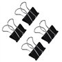 GOTOTOP Set de Sourdines de Batterie en Mousse de Caoutchouc Noir Mute Silencieuse pour Batteur
