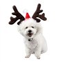 Cerceau tête de noël Chien égouttoir à Nourriture Bandeau en Bois de Chien Animal de Compagnie Animaux domestiques décor de Band