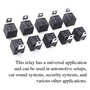Swpeet Lot de 10 relais électriques SPDT 12 V 30/40 A 5 broches parfaits pour les installations automobiles, les systèmes sonore