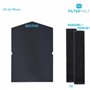 Kit de filtres pour sèche-linge Miele 6057930 + 9688381 9688380 - Pompe à chaleur - Filtre éponge - Tapis filtrant - Sèche-linge