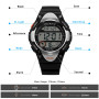 Feiwen Simple Montre Bracelet de Enfants Digitale Sport LED Multifonctionnel Outdoor Militaires 50M Étanche Montres de Garçon Pl