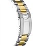 5 mm Vert avec Bracelet en Acier Bicolore pour Homme
