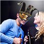 BESTOYARD Masque VéNitien Noir Pour Homme Accessoire De Carnaval Mascarade Et FêTe Cosplay IdéE Cadeau Unique