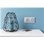 LEGRAND - Prise Electrique Murale 16A avec Terre dooxie Surface - Prise 2P + T Affleurante avec Fond Rétractable - Fabriqué En F