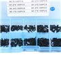 Jadeshay 1000 Pièces Mini Vis Autotaraudeuses Pour Lunettes, Montres Vis Assortiment Kit Vis M1 M1.2 M1.4 M1.7
