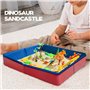 KiddosLand Sable Magique de Jeu 900g, Ensemble Classique Animaux - Dinosaure,Convient aux Enfants de Plus de 3 Ans, Cadeau Parfa