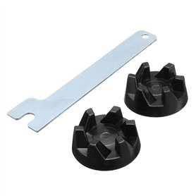 FEVERWORK 2Pcs Mélangeur En Caoutchouc Coupleur Engrenage Embrayage Avec Outil De Suppression Pour Kitchenaid 9704230