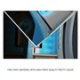 YongFoto 2,2x1,5m Polyester Photographie Toile de Fond TV News Studio Écran Bleu Toile de Fond Symbole de la Terre Chroma Key Vi