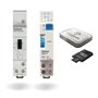 Paquet combiné – Theben Okto S12-230 (3120120) Télérupteur + ELPA 8 (0080804) Minuterie d'escalier électromécanique + Carte Micr