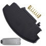 Twowinds - Bouton du Couvercle de l'Accoudoir Central Compatible avec VW Golf 4 (1997-2006), Polo 5 (2009-2018), Jetta (1999-200