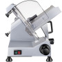 SucceBuy Trancheuse de Viande 10 inch 25cm 220V/50Hz Electrique Professionnelle Cutter Inoxidable à Viande Jambon Aliments (WED-