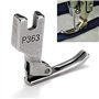 La Canilla ® - Pied Presseur Pied de Biche de Fermetures éclair étroit P363 pour Machines à Coudre Industriels