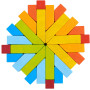 HABA - Jouet en Bois PEFC - Jeu d’Assemblage 3D Creative Stones - 2 Ans et Plus - Réf 304854