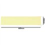 SPARES2GO Bande anti-condensation universelle absorbant l'humidité pour lave-vaisselle (60 cm)