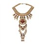 Amorar Dames Collier Corps Chaîne Bohème Clavicule Chaîne Rétro Chaîne Corps Bikini Bijoux Poitrine Chaîne Taille Chaîne Soutien