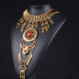Amorar Dames Collier Corps Chaîne Bohème Clavicule Chaîne Rétro Chaîne Corps Bikini Bijoux Poitrine Chaîne Taille Chaîne Soutien