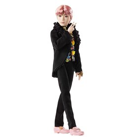 BTS x Mattel poupée Prestige V, à l’effigie du membre du groupe de K-pop en tenue de scène, figurine à collectionner, GKD01 BTS x Mattel poupée Prestige V