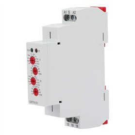 Minuterie à Cycle Asymétrique GRT8-S1 Minuterie Relais de Répétition du Temps de Cycle on/Off AC/DC12-240V(50-60Hz)