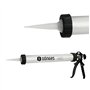 Dönges Pistolet à cartouche professionnel 600 ml en aluminium pour sacs flexibles et cartouches | Presse à cartouche pour cartou