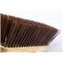 Newman & Cole Tête de balai en bois avec poils synthétiques durs en PVC – Tête de balai de rechange pour balayer de jardin – Têt