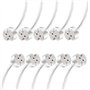 Torkase Lot de 10 douilles halogènes à incandescence G4