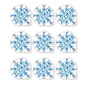 RED DRAGON Gerwyn Price Hardcore Extra Épais Standard Fléchettes Dart Flights - 3 Jeux par Paquet (9 Vols au Total)