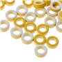 BIlinli Les Anneaux 7.5mm d'identification de ferrite toroïdal de Noyau de Puissance de Fer de 50 pcs/Ensemble T50-26 de Fer pou