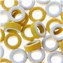 BIlinli Les Anneaux 7.5mm d'identification de ferrite toroïdal de Noyau de Puissance de Fer de 50 pcs/Ensemble T50-26 de Fer pou